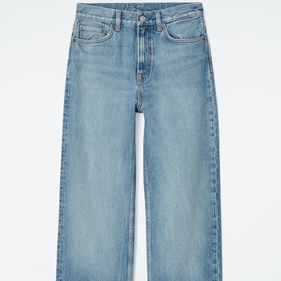 COS Column Jeans Light Blue Wash LIKE NEW! - Picture 7 of 17